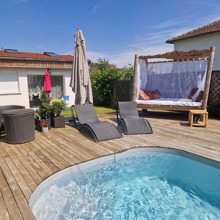 La Serenite Balinaise, Chambre Et Sdb Privee, Jardin , Piscine Et Jacuzzi En Saison, Pres De Chantilly, Parc Asterix Et Cdg Et Paris En 20' Orry-La-Ville Buitenkant foto