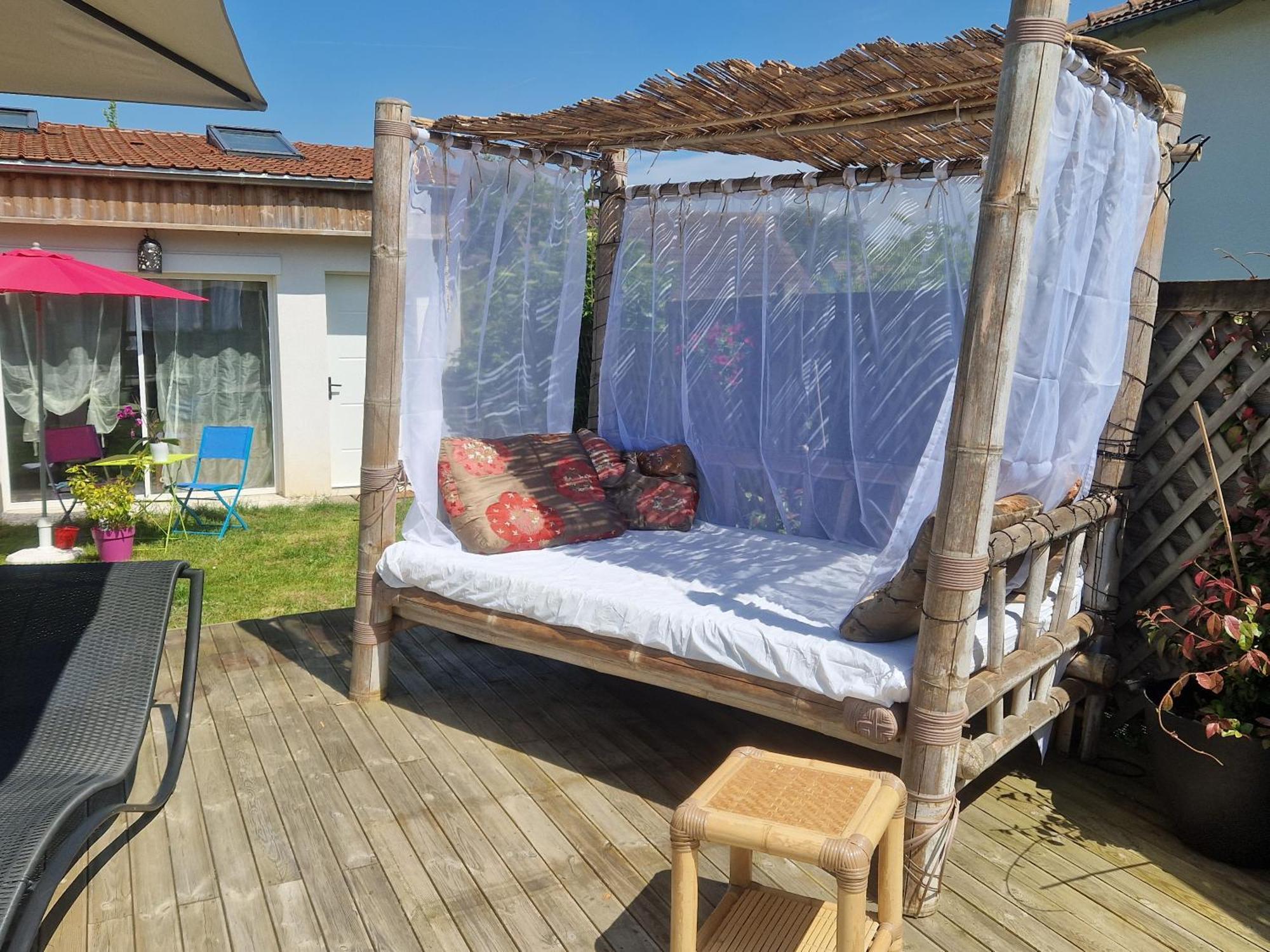 La Serenite Balinaise, Chambre Et Sdb Privee, Jardin , Piscine Et Jacuzzi En Saison, Pres De Chantilly, Parc Asterix Et Cdg Et Paris En 20' Orry-La-Ville Buitenkant foto