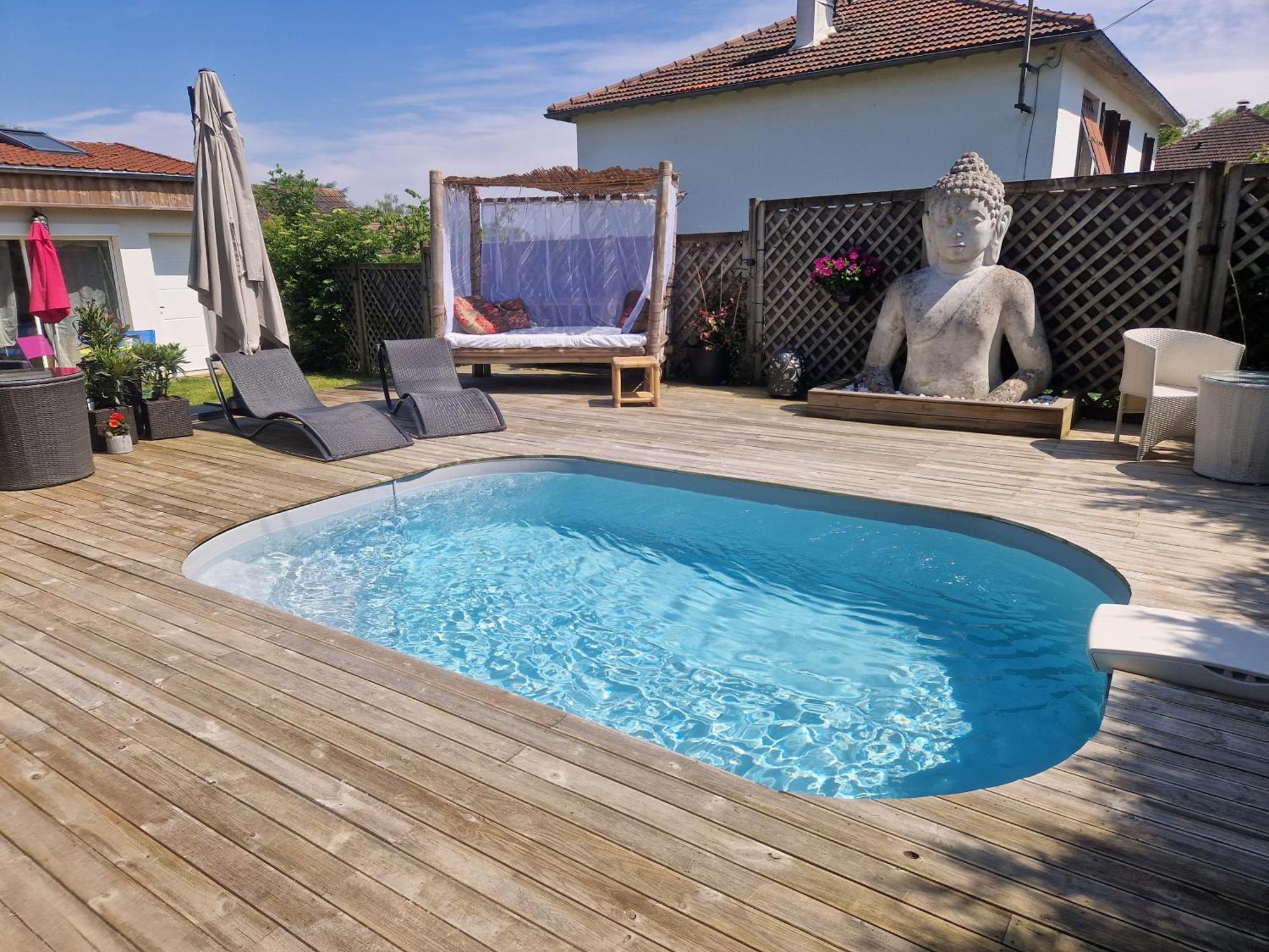La Serenite Balinaise, Chambre Et Sdb Privee, Jardin , Piscine Et Jacuzzi En Saison, Pres De Chantilly, Parc Asterix Et Cdg Et Paris En 20' Orry-La-Ville Buitenkant foto