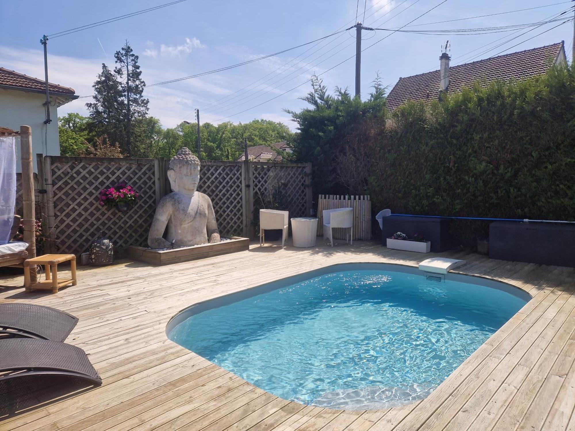 La Serenite Balinaise, Chambre Et Sdb Privee, Jardin , Piscine Et Jacuzzi En Saison, Pres De Chantilly, Parc Asterix Et Cdg Et Paris En 20' Orry-La-Ville Buitenkant foto